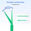 JMU 400pcs Dental Micro Applicators Brushes Fine, Disposable Microswabs