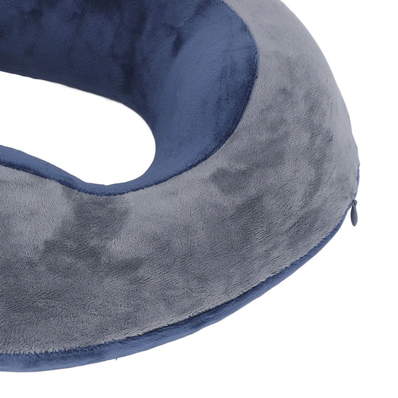 Self Inflatable Travel Pillow U Shaped Portable Neck Chain Support