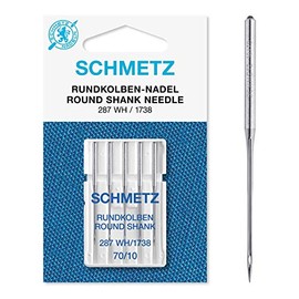 Schmetz Needle, Metal, Silver, NM 70/10