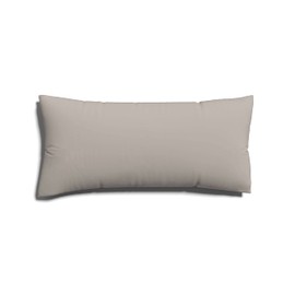 Schlafgut Easy Jersey Cushion Cover 40 x 80 cm Sand Mid with 100% Cotton, Super Soft & Breathable Pillowcase