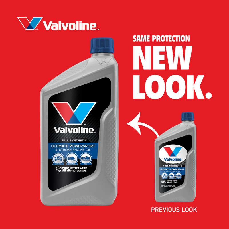 Valvoline 4-Stroke Powersport Full Synthetic Motor Oil 1 Quart