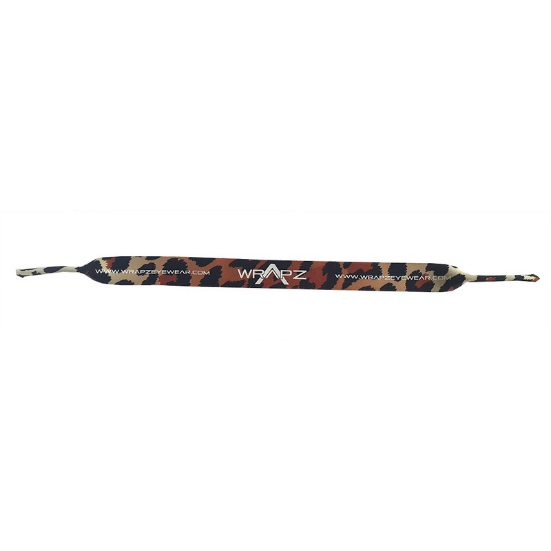 WrApz Leopard Skin Print Neoprene Floating Glasses Retaining Strap