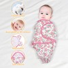 3Pcs Swaddle Blankets Swaddling Wrap for Baby,Swaddle Sleeping Bag Newborn