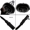 Automotive-leader 2Pcs 40614-08 40615-08 Front&Rear ABS Wheel Speed Sensor Replacement