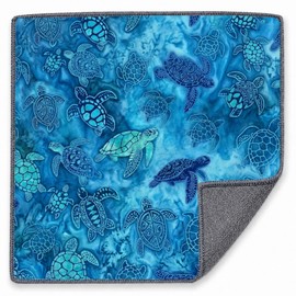 Sea Turtle Microfiber Towels for Cars, Scratch-Free Auto Cleaning Cloths