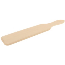 3 x Crepe Spatula Wooden Spatula – No Scratches in the Pan, Heat-Resistant Dough Scraper Set – Crepes Turn or Scrape Spätzle, Accessories for Crepe Maker, Beech Wood, 30 cm