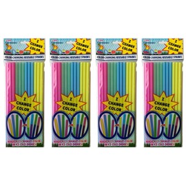 Cool Change (4pk) Easter Straws