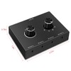 4 Port Audio Switch, 3.5mm Stereo AUX Selector, 4 Input