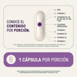 Multivitamínico Para Mujer 360 Cápsulas Sin Sabor Suplemento Alimenticio | LIFE360+