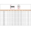 Liujiami Hardware Fasteners Hex Socket Countersunk Screws - 304 Stainless