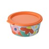 Koziol Bowl with Lid Nora Box 1.3 L Blooms Multicoloured