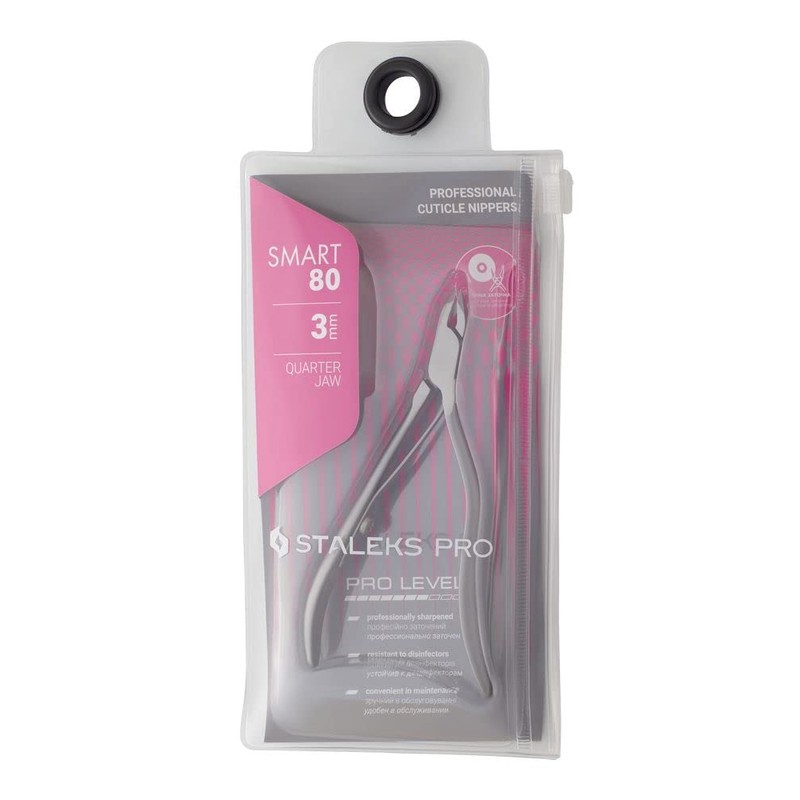 STALEKS Pro Professional Nail Clippers Smart 80 3 mm