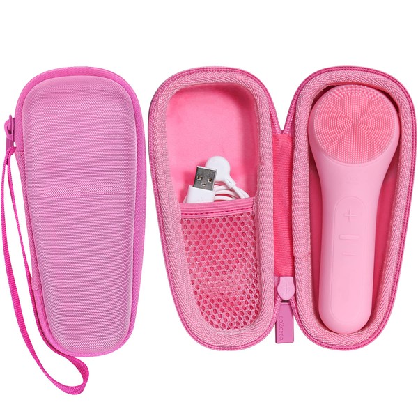 co2CREA Funda rígida compatible con Sonic Face Scrubber, cepillo de