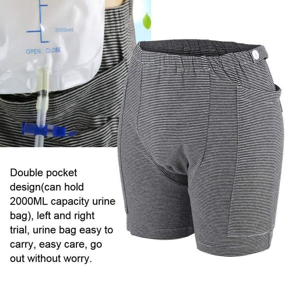 Incontinence care pants, urine bag pants for older incontinents to prevent embarrassing scene l
