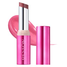 Revlon Super Lustrous Dewy Shine Lipstick 3.2g 006 My Fantasy (Color Image: Mauve Pink) Lipstick, Lip Gloss, Shine, Moisture, Plump, Sheer, Clear, Transparency, Smooth