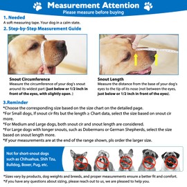 Mayerzon Dog Muzzle, Breathable Basket Muzzles for Small, Medium, Large and X-Large Aggressive Dogs Beagle German Shepherd Doberman, Cage Mouth Guard Stop Biting Chewing for Grooming Training