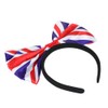 3 Pcs Union Jack Headband British Flag Bow Hairband Hair