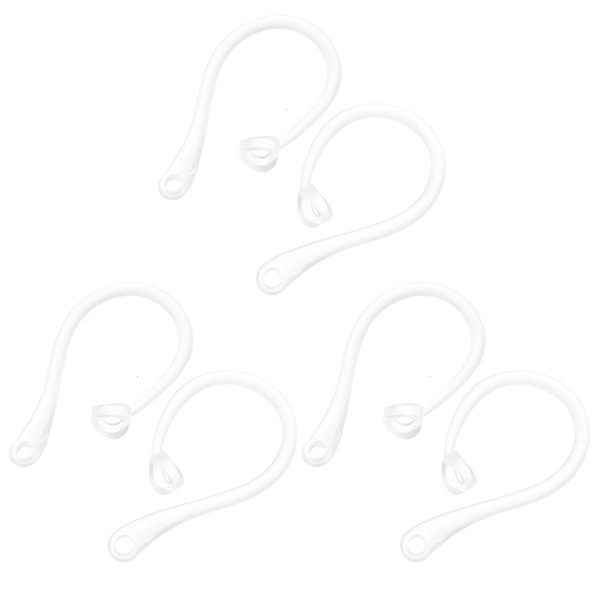 VILLFUL 6pcs Earbuds Hooks Protective Earpiece Hook for Active Lifestyle