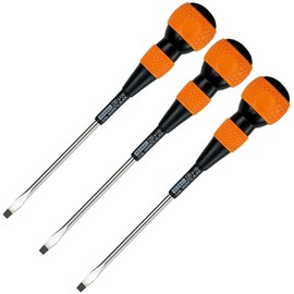 VESSEL Ball Grip Screwdriver No. 220 Minus 6 x 150 Set of 3