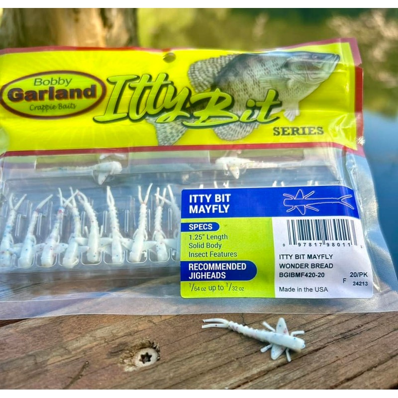 Bobby Garland Itty Bit Mayfly - Pecan Cream - 1.25"