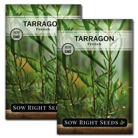 Sow Right Seeds - French Tarragon Seeds for Planting - Non-GMO Heirloom Packet with Instructions to Plant an Outdoor or Indoor Herb Garden - Culinary Leafy Green - Long Lasting Perennial Seasoning (2)