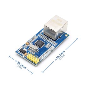 TECNOIOT 2pcs W5500 Ethernet Network Module TCP/IP 51 / STM32 MCU Over W5100