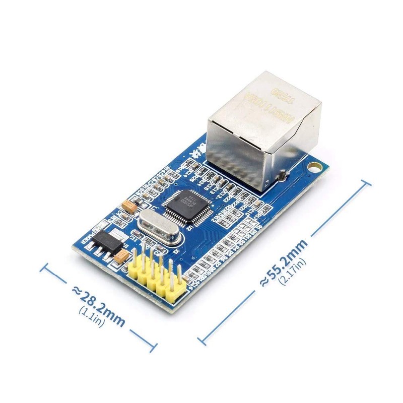 TECNOIOT 2pcs W5500 Ethernet Network Module TCP/IP 51 / STM32