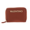 VALENTINO Special Martu Wallet with Zip Cognac