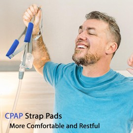 8-Pack CPAP Headgear Covers - CPAP Strap Covers CPAP Strap Cushions Pads Compatible for CPAP Headband Cover, Extend CPAP Strap Useful