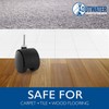 2" Wheel Diameter | Black Nylon Swivel Hooded Samson Twin