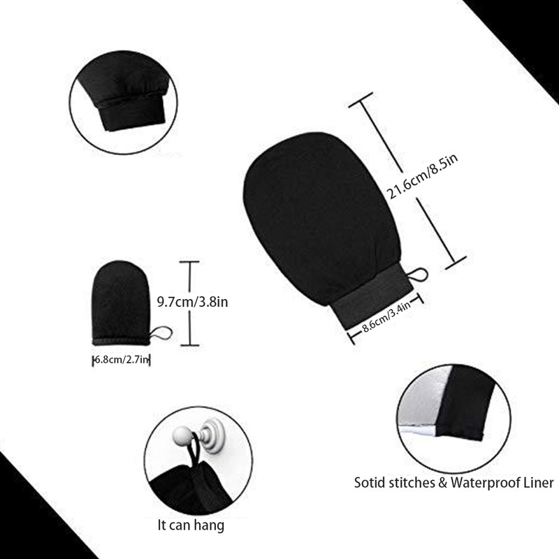 4Pcs/Set Tanning Gloves Body Self Tan Applicator Reusable Self Tanning