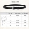 XZQTIVE Women Leather Belt for Jeans Pants Dresses Fashion Ladies