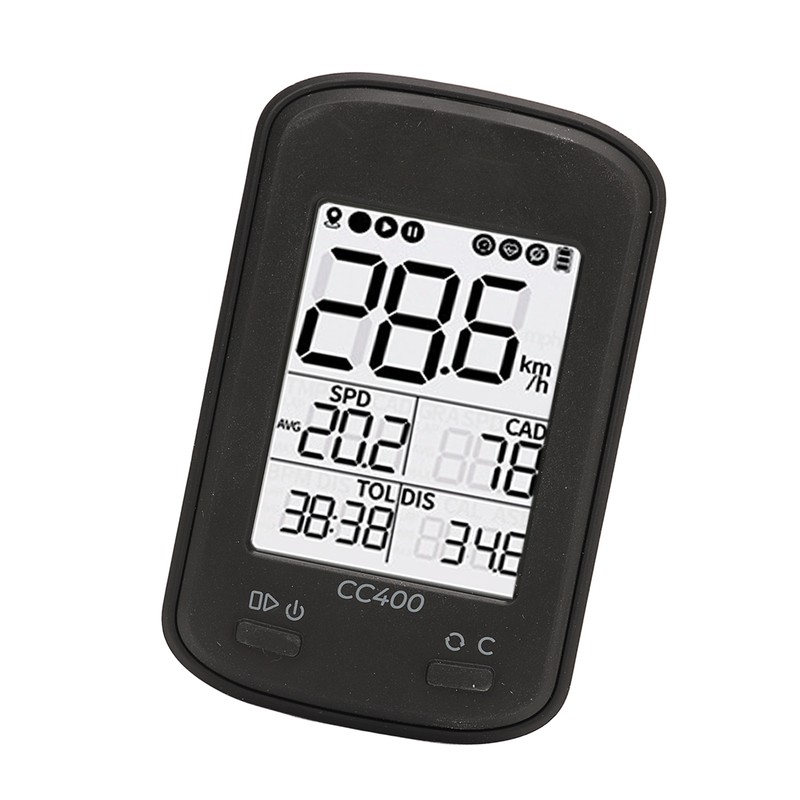 CC400 GPS Bike Computer Wireless Waterproof Bicycle Speedometer Odometer Cycling