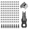 NataLink 100 Pcs RJ45 Port Lock with 10 Key, Locking