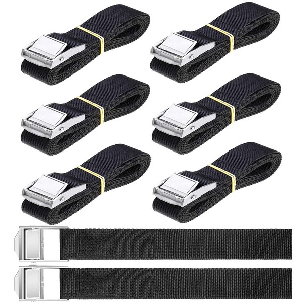 Tie Down Straps Lashing Straps Fastening Straps Short with Clamping