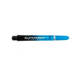 Harrows Unisex Erwachsene Supergrip Fusion Shafts Grip, Schwarz/Aqua (Mehrfarbig), Einheitsgröße