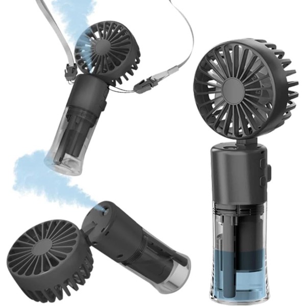 Handheld Misting Fan, Multi-Purpose for Portable Mini Mister Neck Fan,