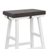 Tromlycs Saddle Stool Cushion Rectangular Bar Stool Seat Cushion Cover