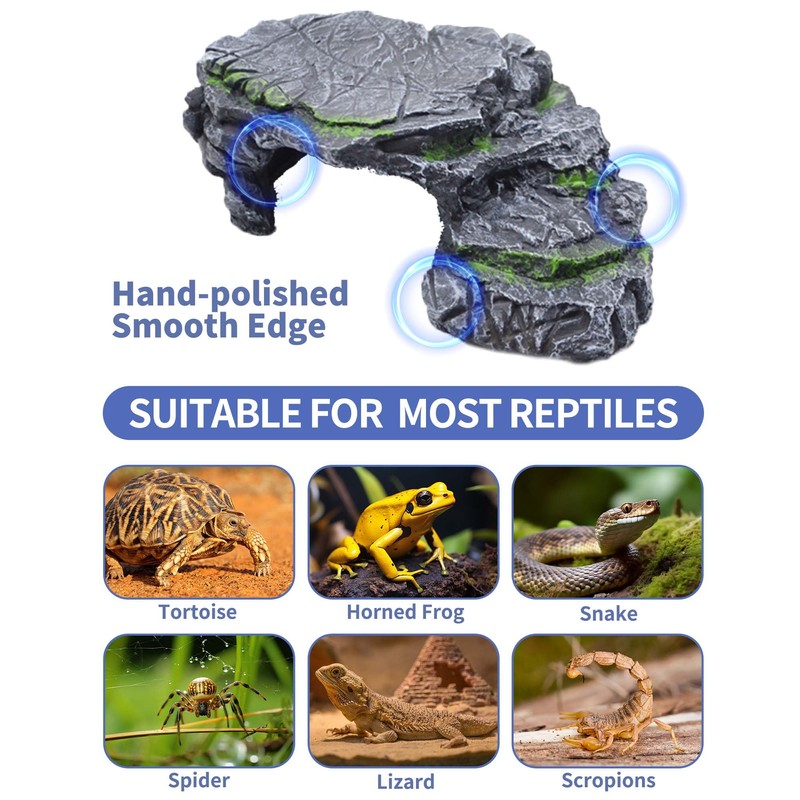 Moonorange Turtle Basking Platform Turtle Tank Decoration for Aquariums &