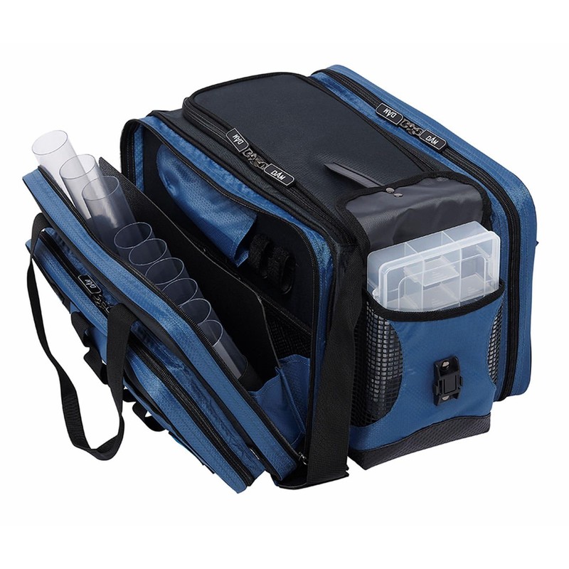 DAM Steelpower Blue Pilk and Bait Bag, 18 PVC Tubes,