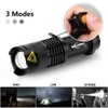 MIKAFEN 5 Pack Mini Flashlights LED Flashlight 300lm Adjustable Focus