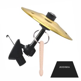 Car Cymbal - Car Drum Cymbal for Air Vent, Mini Car Drum Cymbal, Cymbal for Car Dashboard, Cute Car Interior Decoration Accessories，Gold