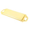 Rectangular Metal Tray Modern Elegant Decorative Light Luxury Serving Tray
