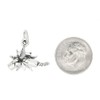 LGU Sterling Silver Oxidized Fireworks Firecracker Charm