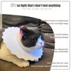 SoarExcelyy 4Pcs Soft Cat Cone, Collar for Cats to Stop