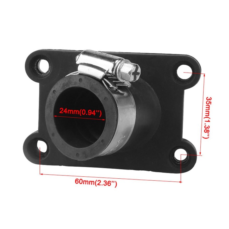 Rubber Intake Pipe Manifold Boot Reed Valve For 2002-2008 Water-cooled