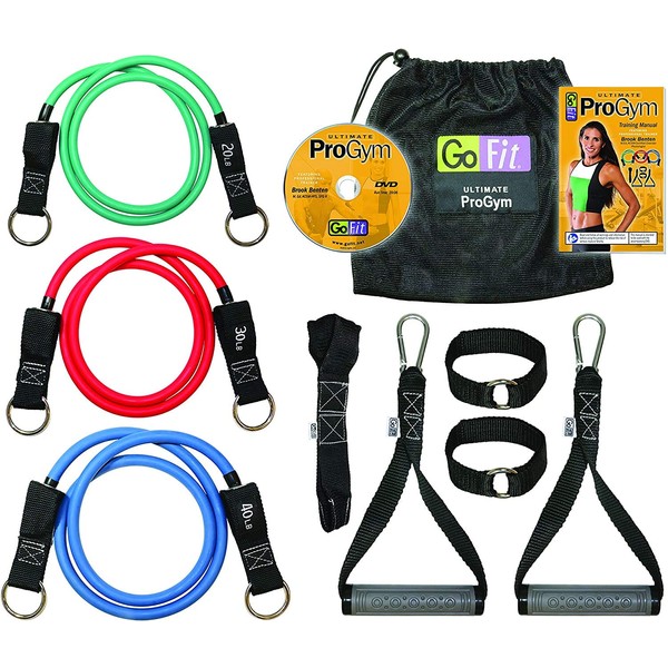 GoFit Ultimate ProGym - Portable Fitness Equipment,Multicolored,One Size,1077803