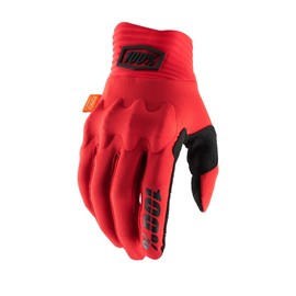100% 1002I Men Cognito Glove Gloves - Fluo Yellow/Black, X-Large