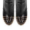 blingqueen Platform Overknee Stiletto Women's Boots Rivets Platform Boots, Black