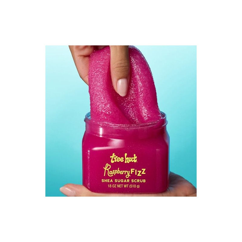 Tree Hut Shea Sugar Scrub Raspberry Fizz, 510 g
